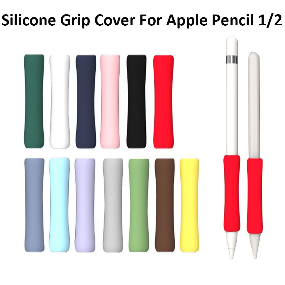 Iphone Tablet Accessories - ฝาปิดสไตลัสปลอกป้องกันซิลิโคนสำหรับ Apple ดินสอ1/2กันกระแทกกันรอยขีดข่วนกันลื่นหน้าจอสัมผัสเคสจับปากกา
