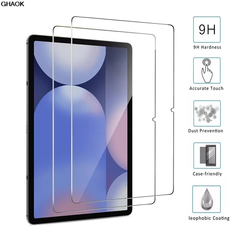 Teclast Tablet Accessories - 2 ชิ้น 9H กระจกนิรภัยป้องกันหน้าจอเต็มรูปแบบสำหรับซัมซุงกาแล็กซีแท็บ S6 Lite