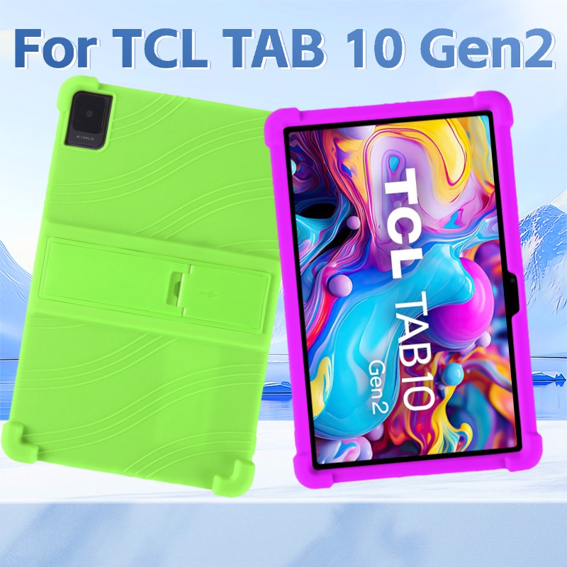 Tcl Tablet Accessories - ฝามีขาตั้งซิลิโคนมุมหนา4อันสำหรับ TCL แท็บ10 Gen 2เคส8496กรัม10.36 