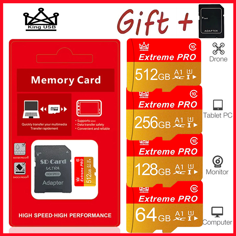 Microsd Card Tablet - การ์ดหน่วยความจำแบบใหม่ Micro TF/SD ขนาด 16GB คลาส