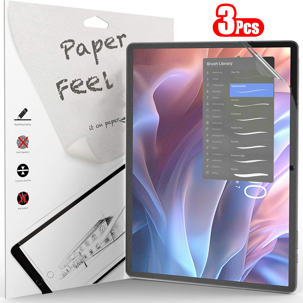 Teclast Tablet Accessories - กระดาษ 3 ชิ้นให้ความรู้สึกเหมือนตัวป้องกันหน้าจอสําหรับ teclast t65 max