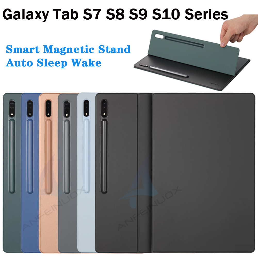 Tablet S9 Fe Accessories - กรณีแม่เหล็กสําหรับ Samsung Galaxy Tab S8 S10