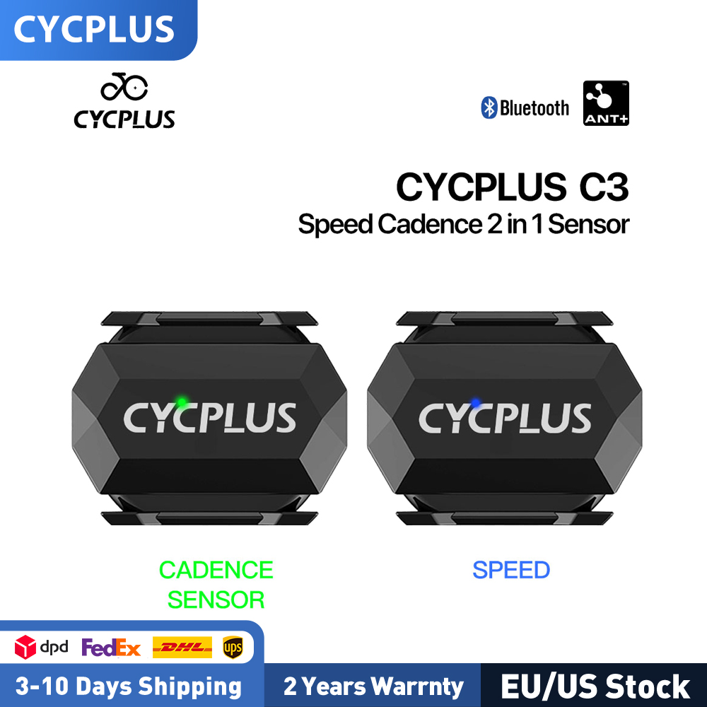 Tablet Accessories - ไมล์จักรยาน CYCPLUS C3x2 พร้อมมาตรวัดความเร็ว ความเร็วรอบขา เซ็นเซอร์คู่
