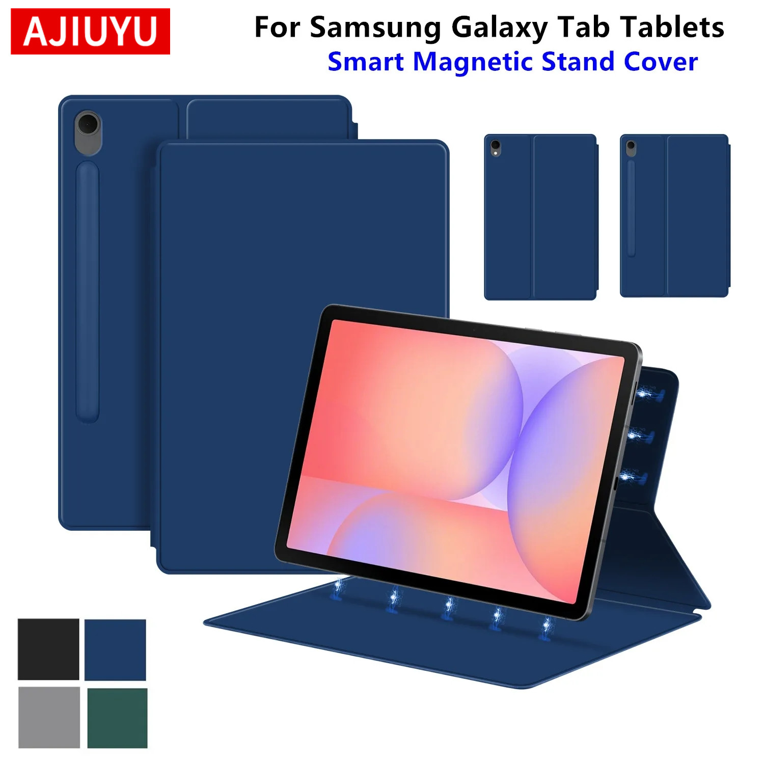 Tablet S9 Fe Accessories - เคสแม่เหล็กสำหรับ Samsung Galaxy Tab S11 S10