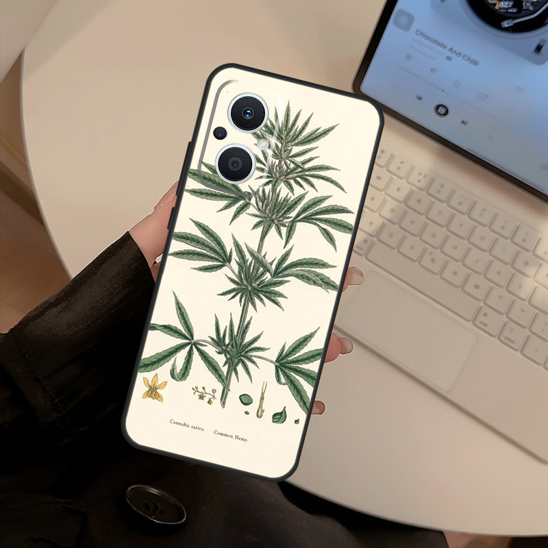 เคสลายดอกไม้ภาพวาดพฤกษศาสตร์ ส - Oppo Reno 12 บทวิจารณ์และราคา