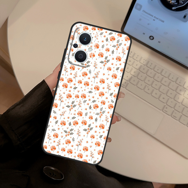 เคสลายดอกสีส้ม สำหรับ OPPO Fin - Oppo Reno 12 บทวิจารณ์และราคา