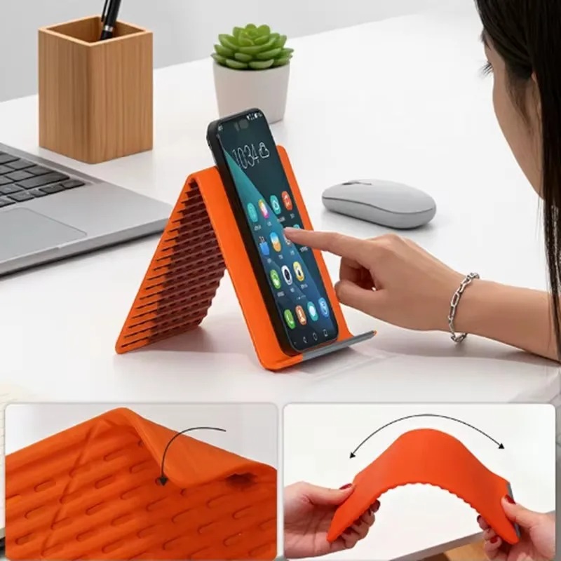 ที่วางโทรศัพท์ซิลิโคนแบบพับได้ - Essential Tablet Accessories บทวิจารณ์และราคา