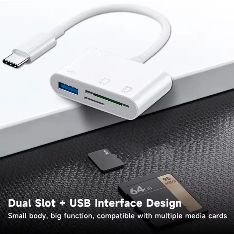สายอ่านการ์ด USB C 3-in-1, สาย - Microsd Card Tablet บทวิจารณ์และราคา