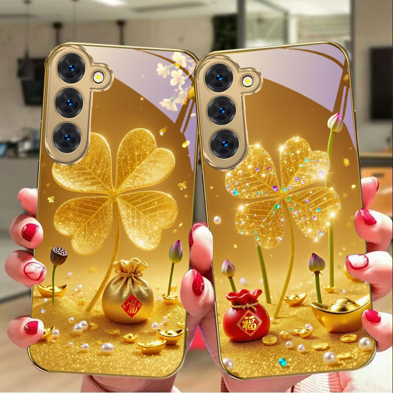 เคสโทรศัพท์มือถือลายโคลเวอร์สี - Tablet S9 Fe Accessories บทวิจารณ์และราคา