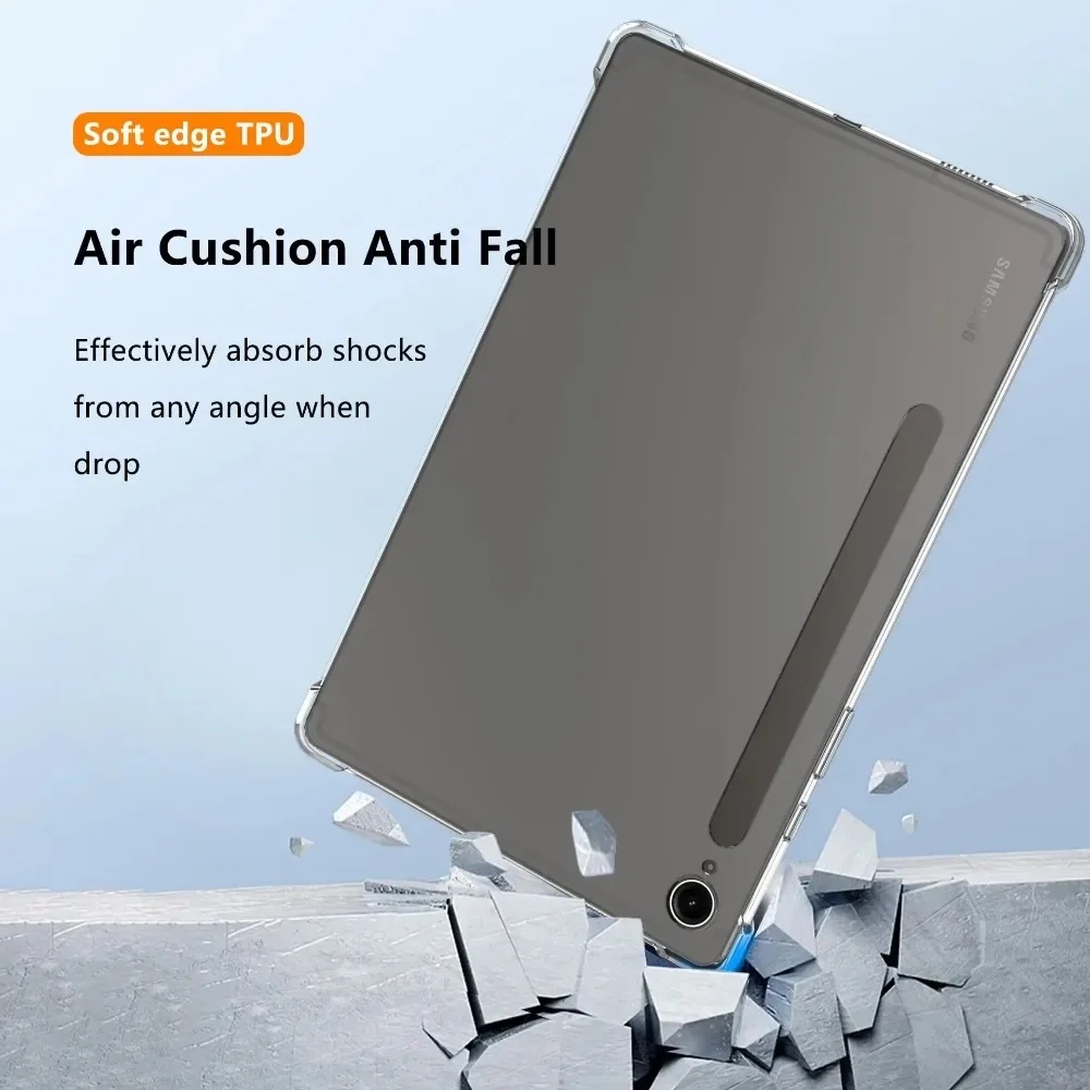 เคสซิลิโคนสำหรับ Samsung Galax - Tablet S9 Fe Accessories บทวิจารณ์และราคา
