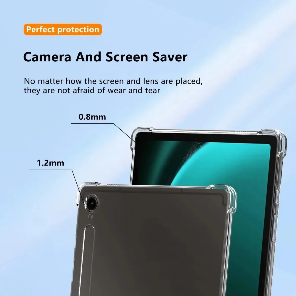 เคสซิลิโคนสำหรับ Samsung Galax - Tablet S9 Fe Accessories บทวิจารณ์และราคา