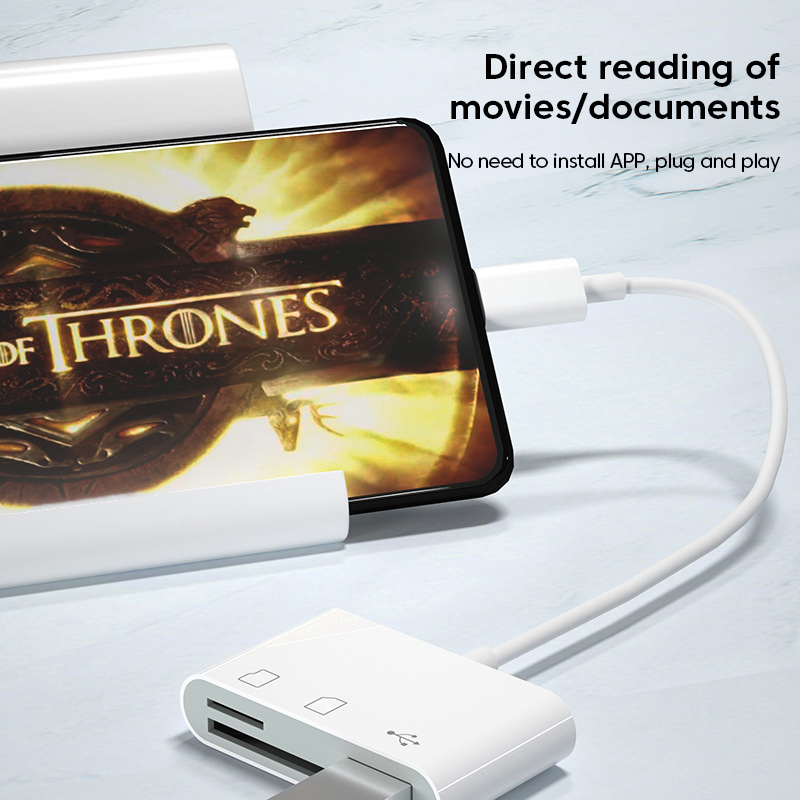 3in-1 Type-C Card Reader OTG S - Microsd Card Tablet บทวิจารณ์และราคา