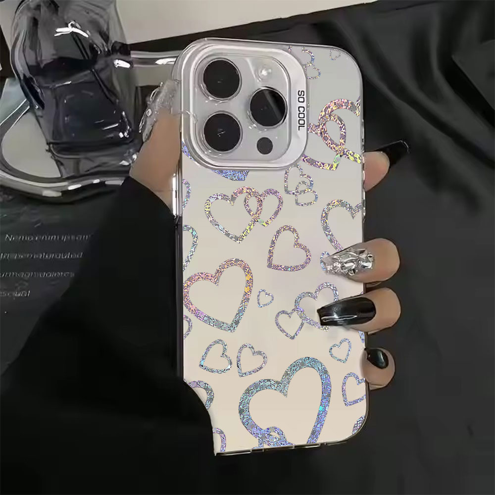 เคสลายหัวใจสีสันสดใส สำหรับ iP - Apple Iphone 16 บทวิจารณ์และราคา