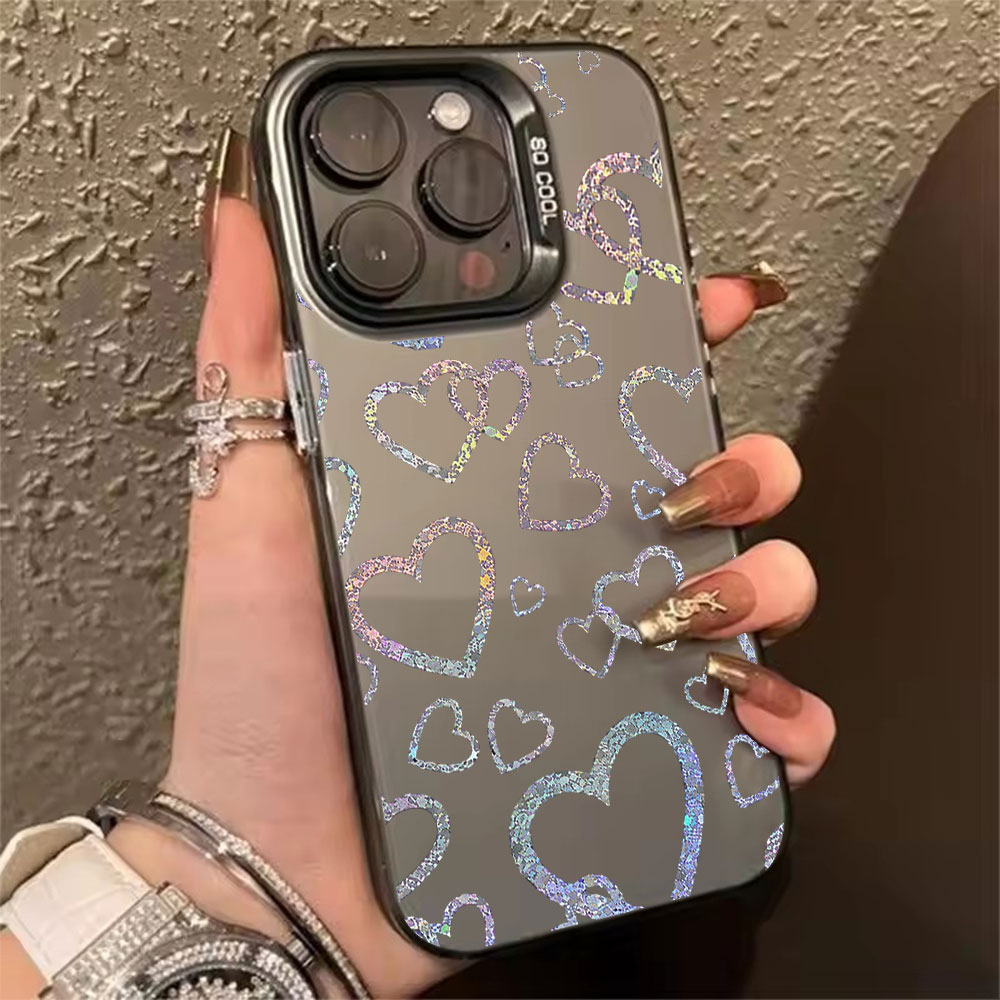 เคสลายหัวใจสีสันสดใส สำหรับ iP - Apple Iphone 16 บทวิจารณ์และราคา