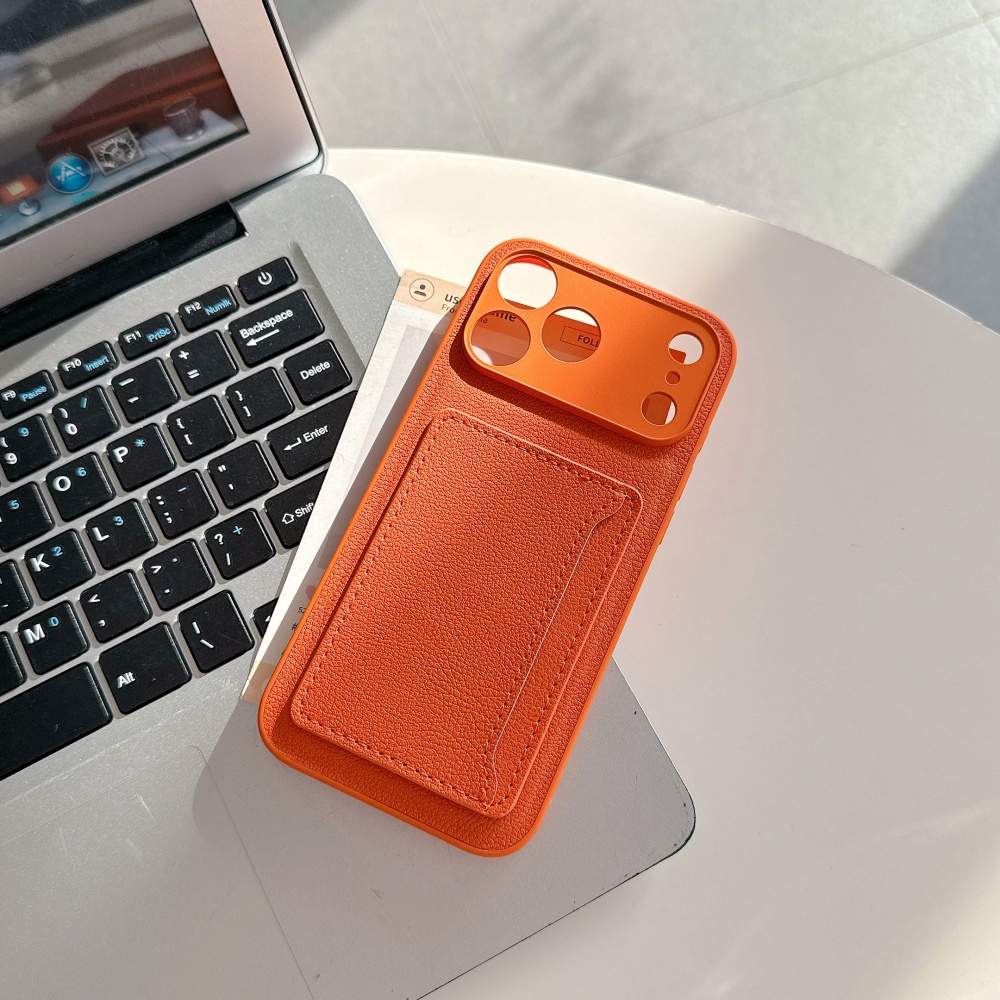 เคสโทรศัพท์หนังแท้สีส้มสุดหรู  - Iphone Tablet Accessories บทวิจารณ์และราคา