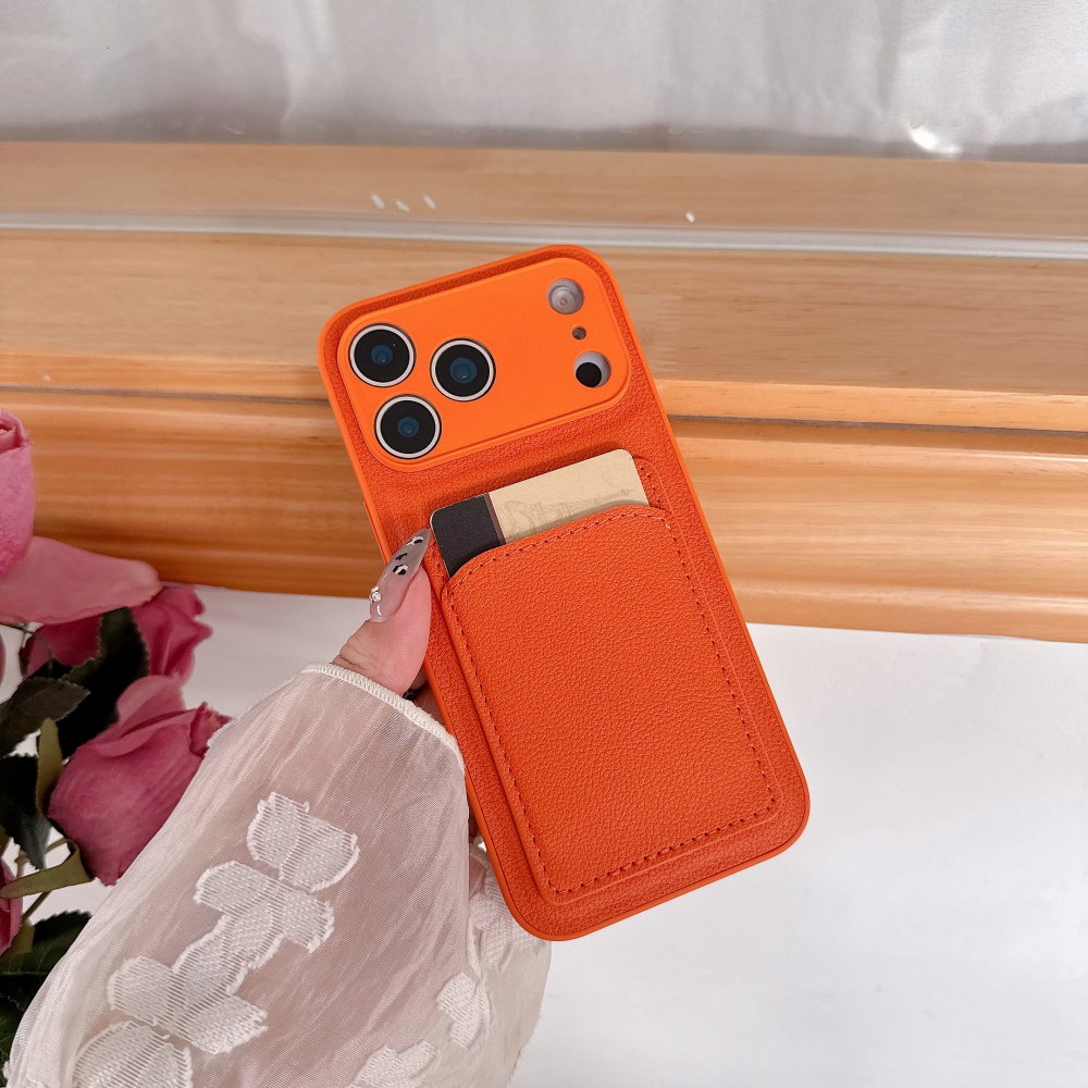 เคสโทรศัพท์หนังแท้สีส้มสุดหรู  - Iphone Tablet Accessories บทวิจารณ์และราคา