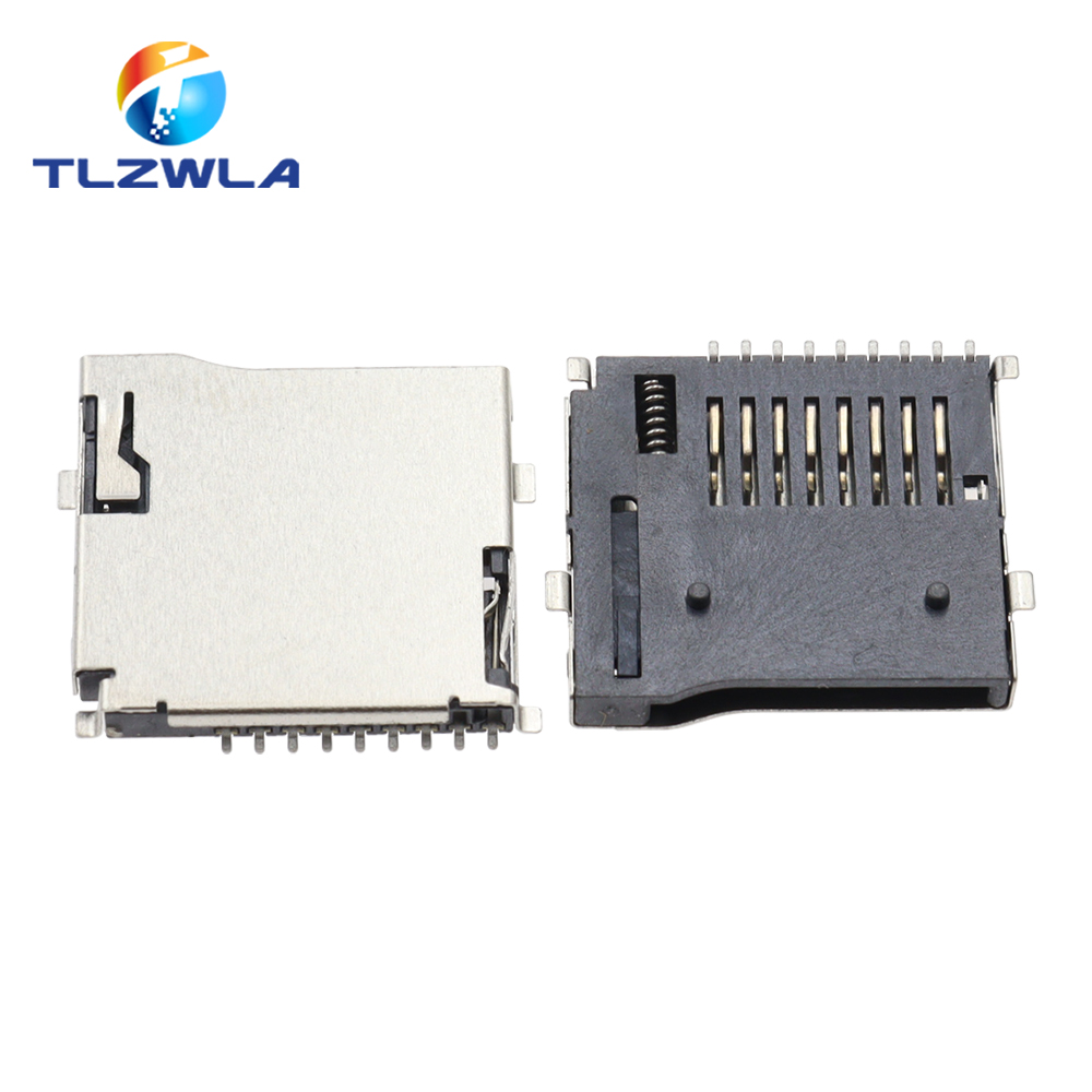 10PCS 9Pin Micro SD Card Slot  - Microsd Card Tablet บทวิจารณ์และราคา