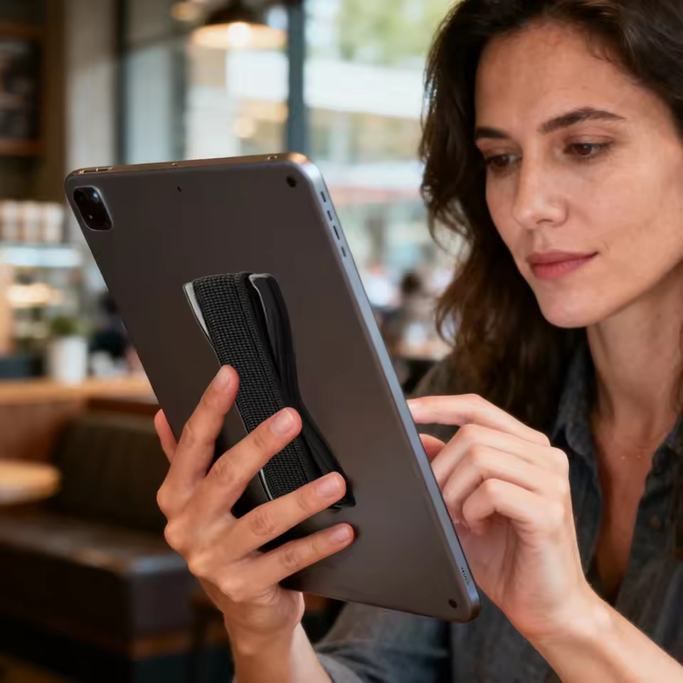 สายรัดโทรศัพท์แบบยืดหยุ่นพร้อม - Essential Tablet Accessories บทวิจารณ์และราคา